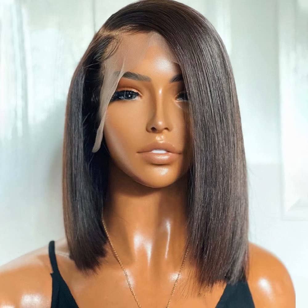 bob Amazon.com : Quinlux Wigs HD Transparent Lace 13X6 Deep Side